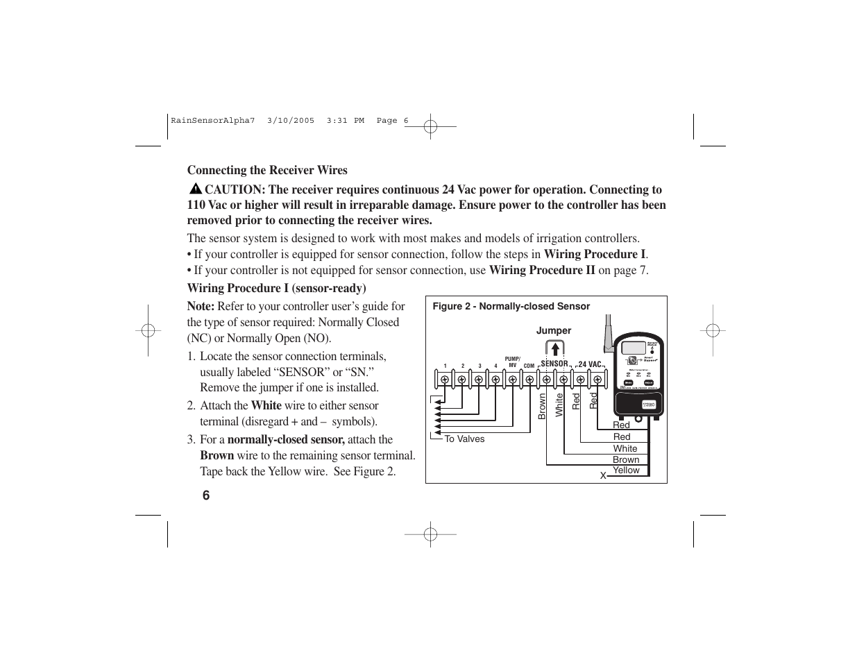 Toro TWRS User Manual | Page 8 / 28