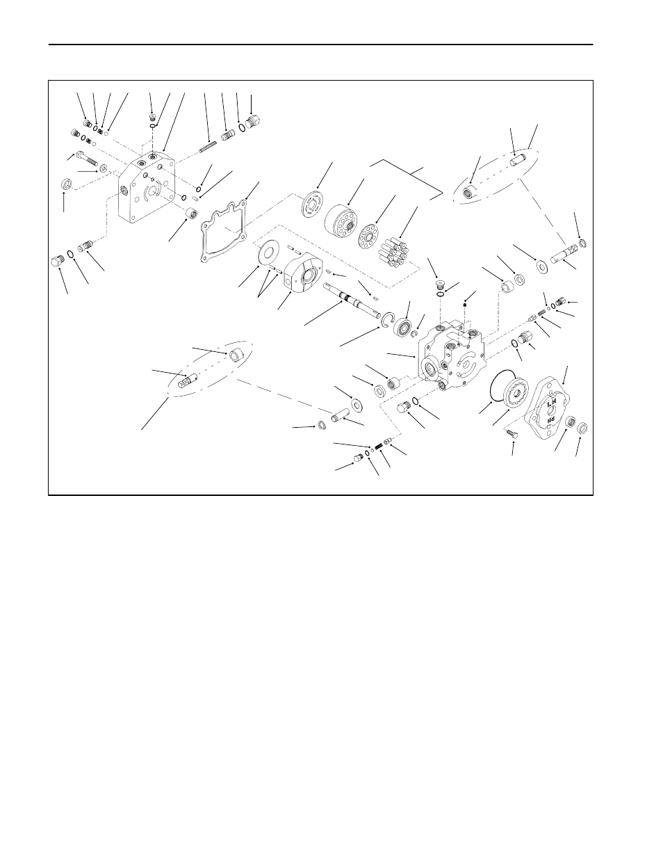 Hydrostat service, Hydrostat is illustrated from below | Toro Sand Pro 5020 User Manual | Page 98 / 170