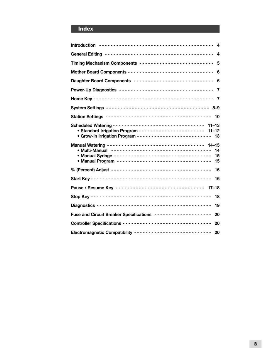 Toro TDC-100/200 User Manual | Page 3 / 20