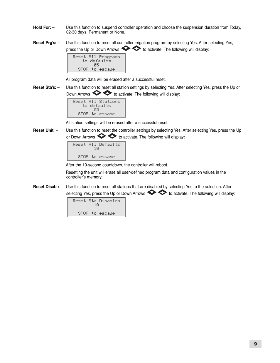 Toro TDC-100/200 User Manual | Page 9 / 20