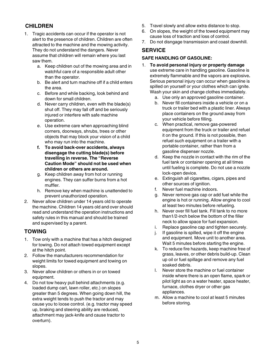 Toro 14AK81RK744 User Manual | Page 5 / 36