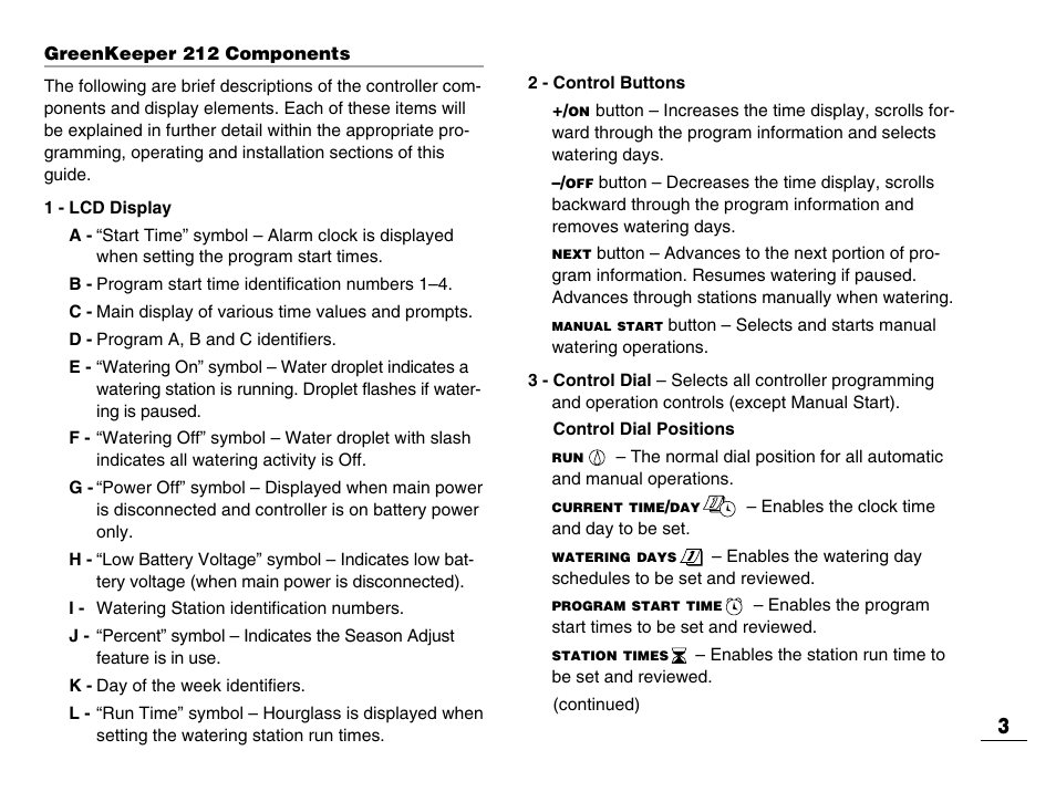 Toro GREENKEEPER 212 User Manual | Page 4 / 39