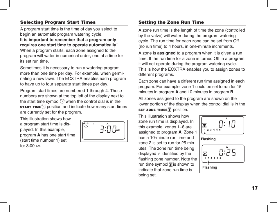 Toro Sprinkler Timer with Computer Programming Option ECXTRA User Manual | Page 19 / 44