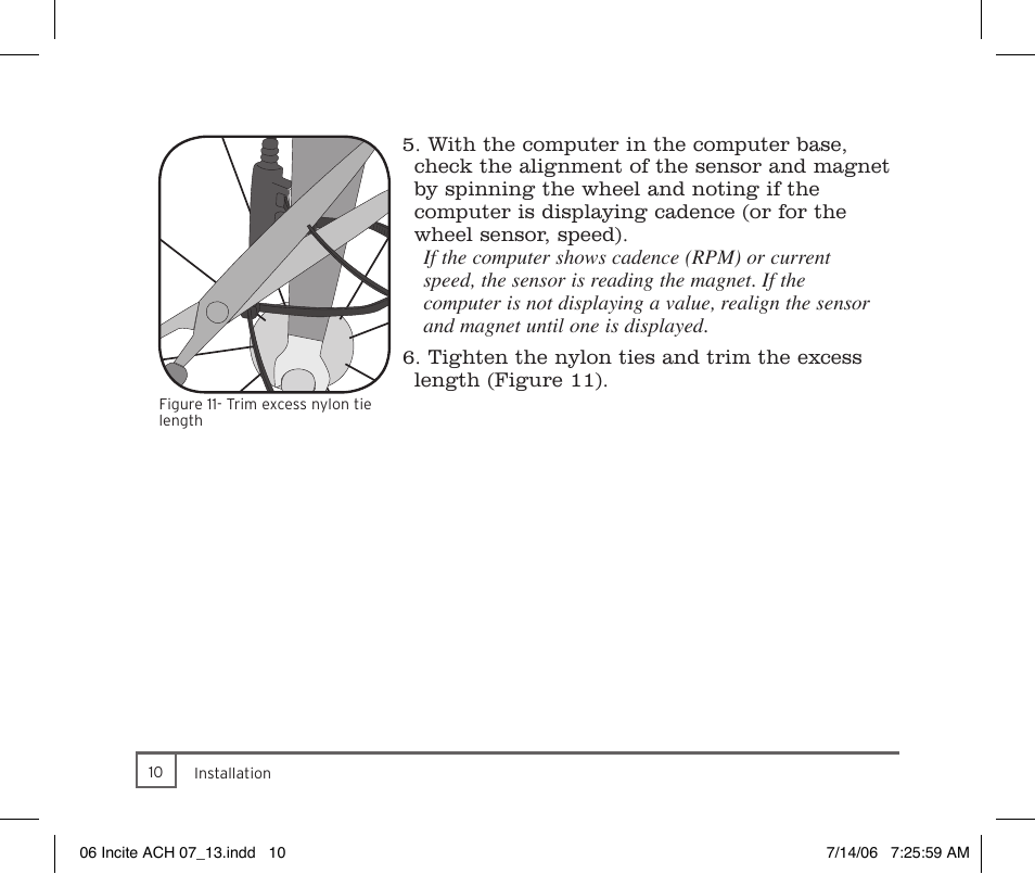 Trek Bicycle Computer User Manual | Page 12 / 40