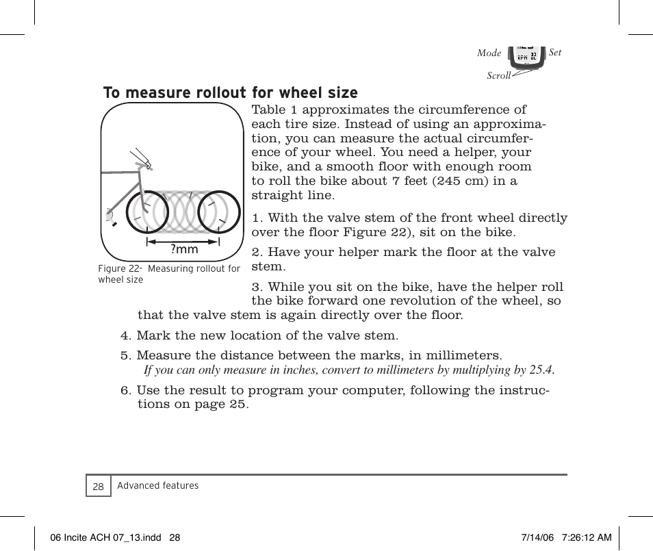 Trek Bicycle Computer User Manual | Page 30 / 40