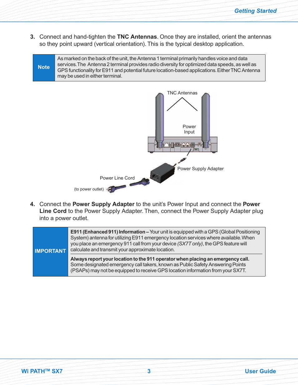 Telular SX7M User Manual | Page 5 / 42