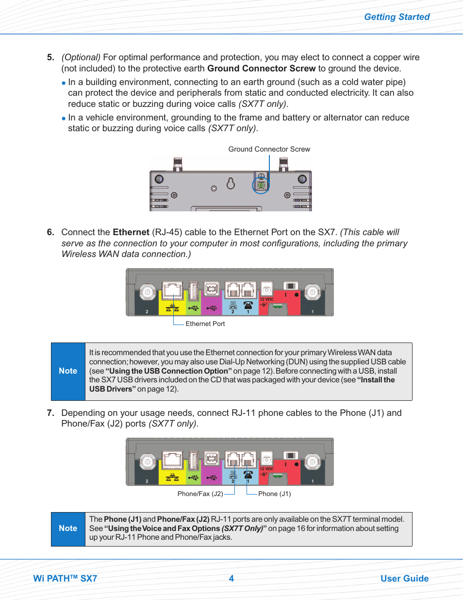 Telular SX7M User Manual | Page 6 / 42