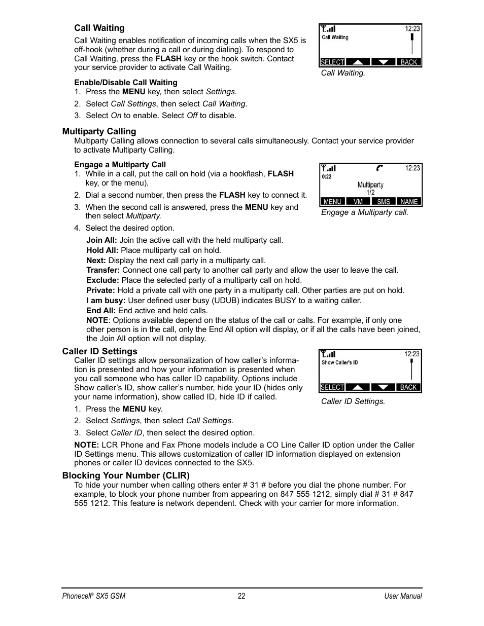 Telular SX5D User Manual | Page 29 / 56