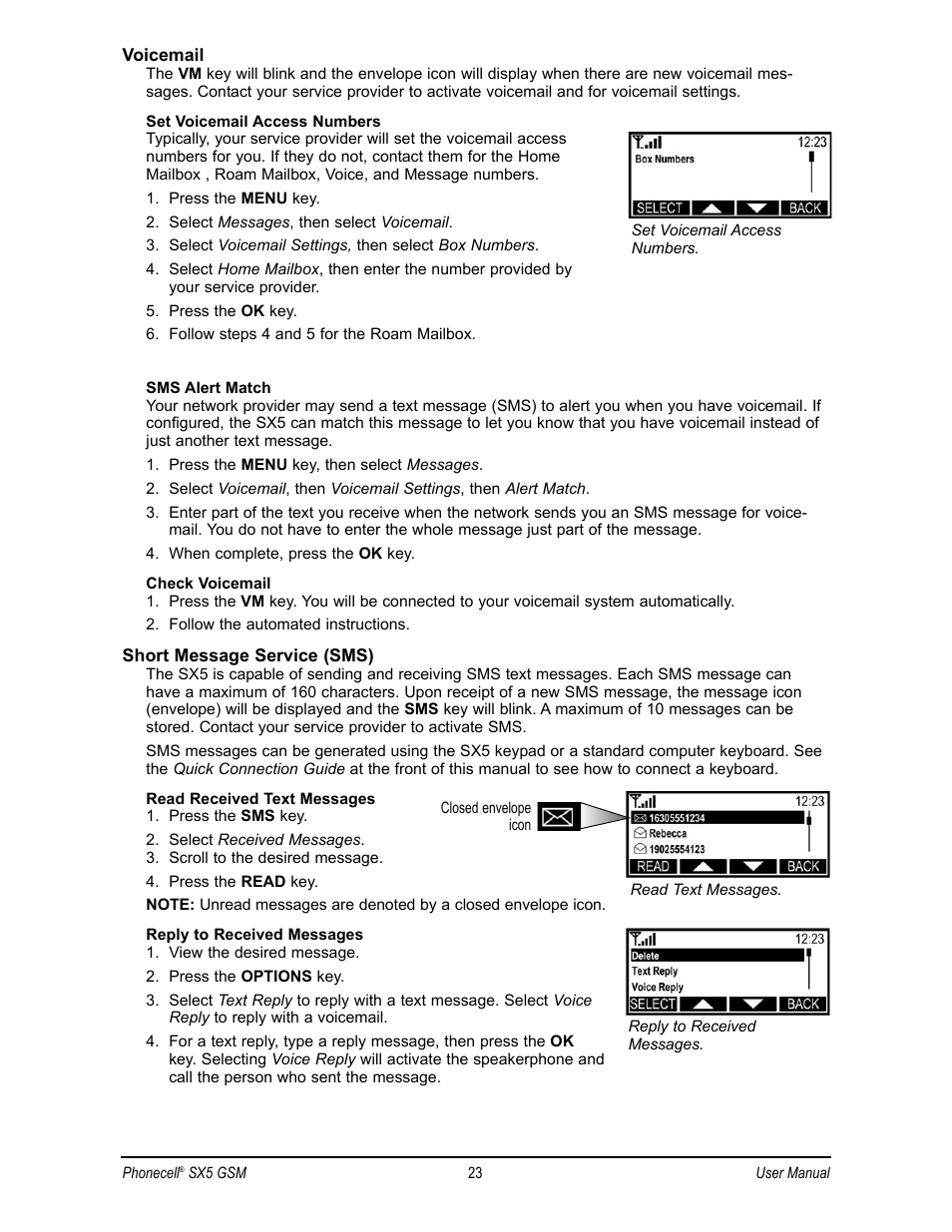 Telular SX5D User Manual | Page 30 / 56