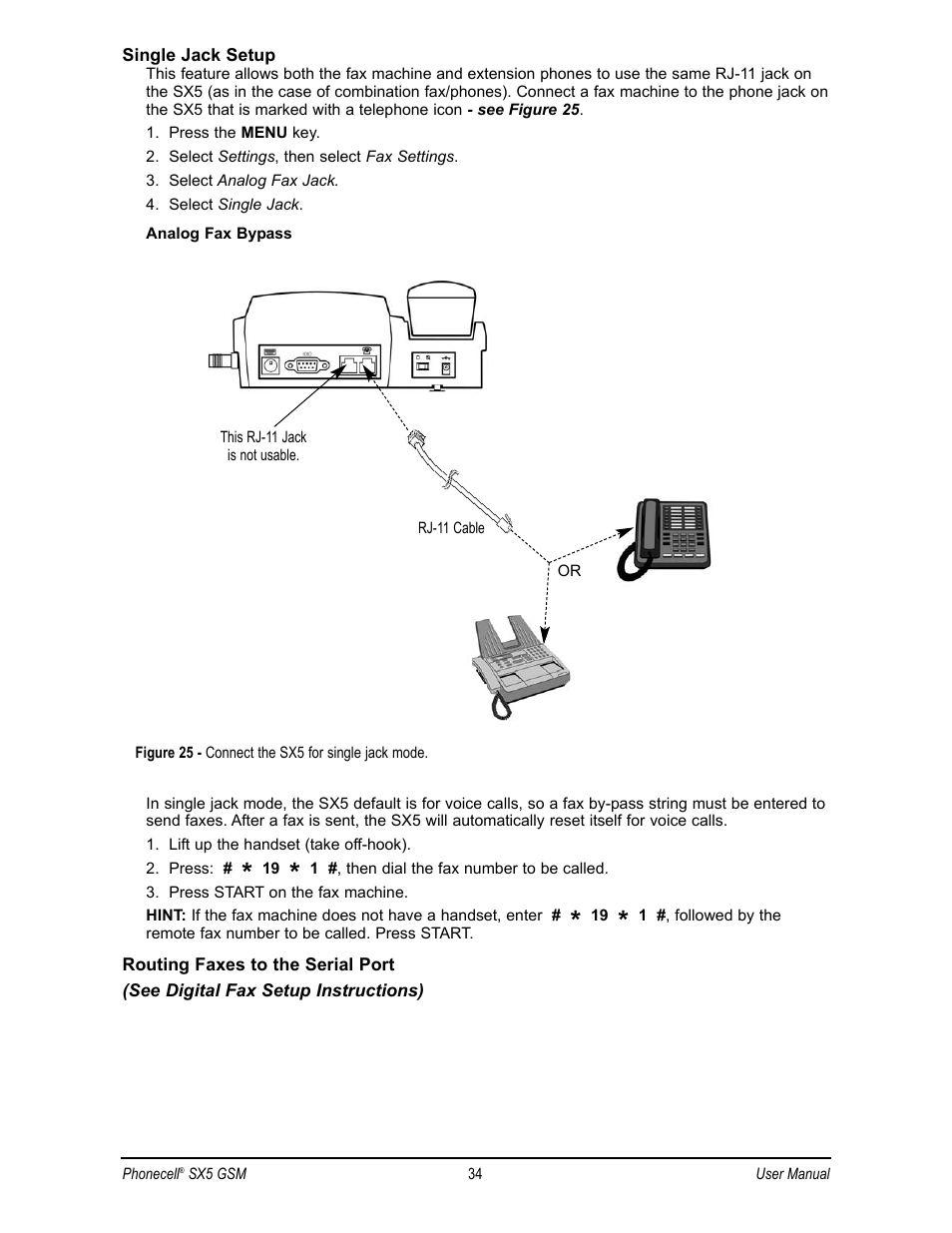 Telular SX5D User Manual | Page 41 / 56