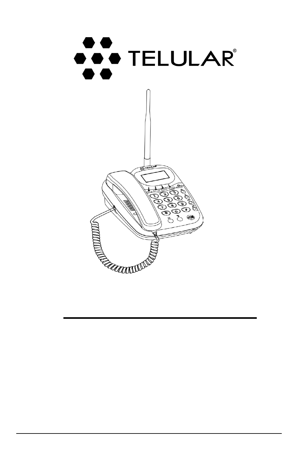 Telular 900 User Manual | 48 pages