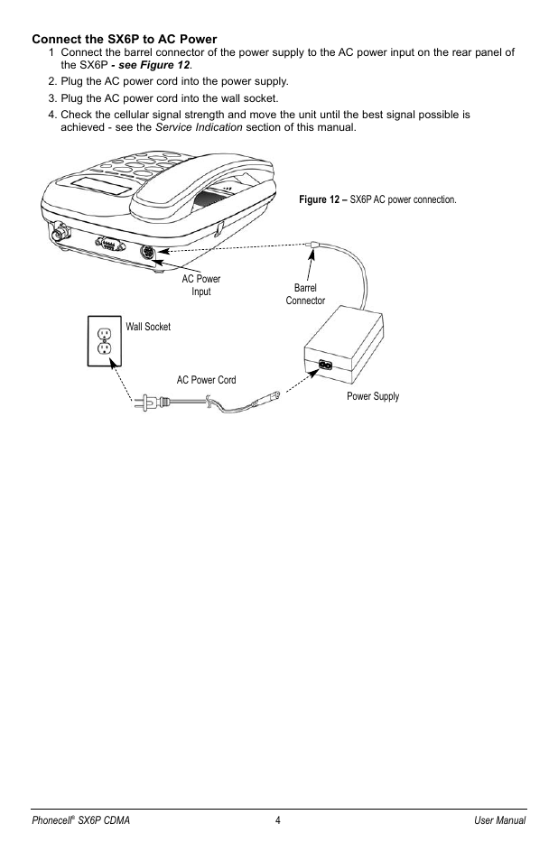 Telular SX6P User Manual | Page 10 / 44