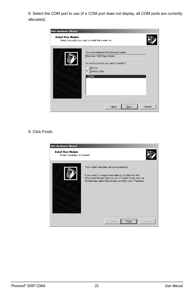 Telular SX6P User Manual | Page 29 / 44