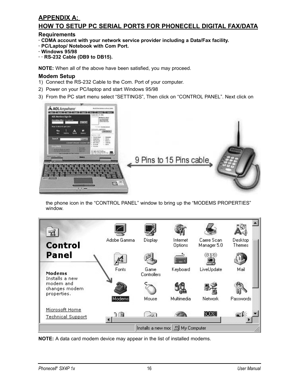 Telular CDMA 2000 1X User Manual | Page 20 / 28