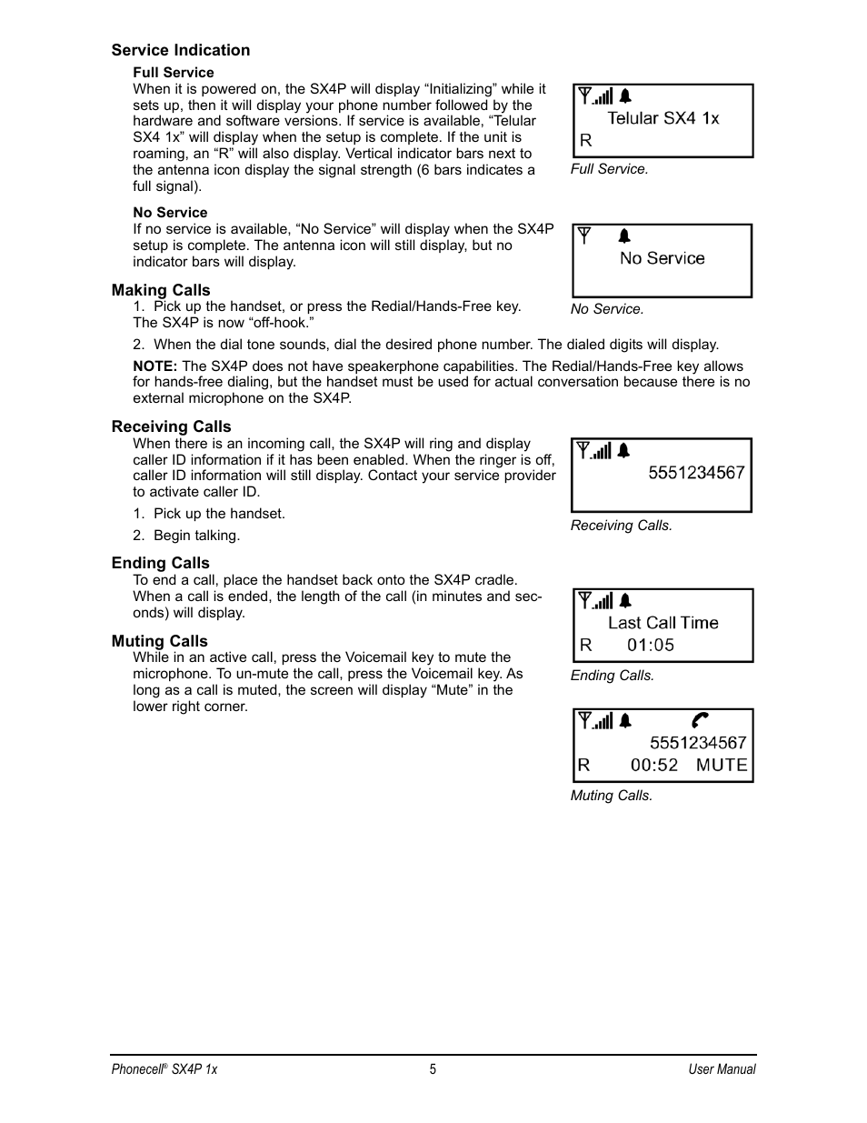 Telular CDMA 2000 1X User Manual | Page 9 / 28