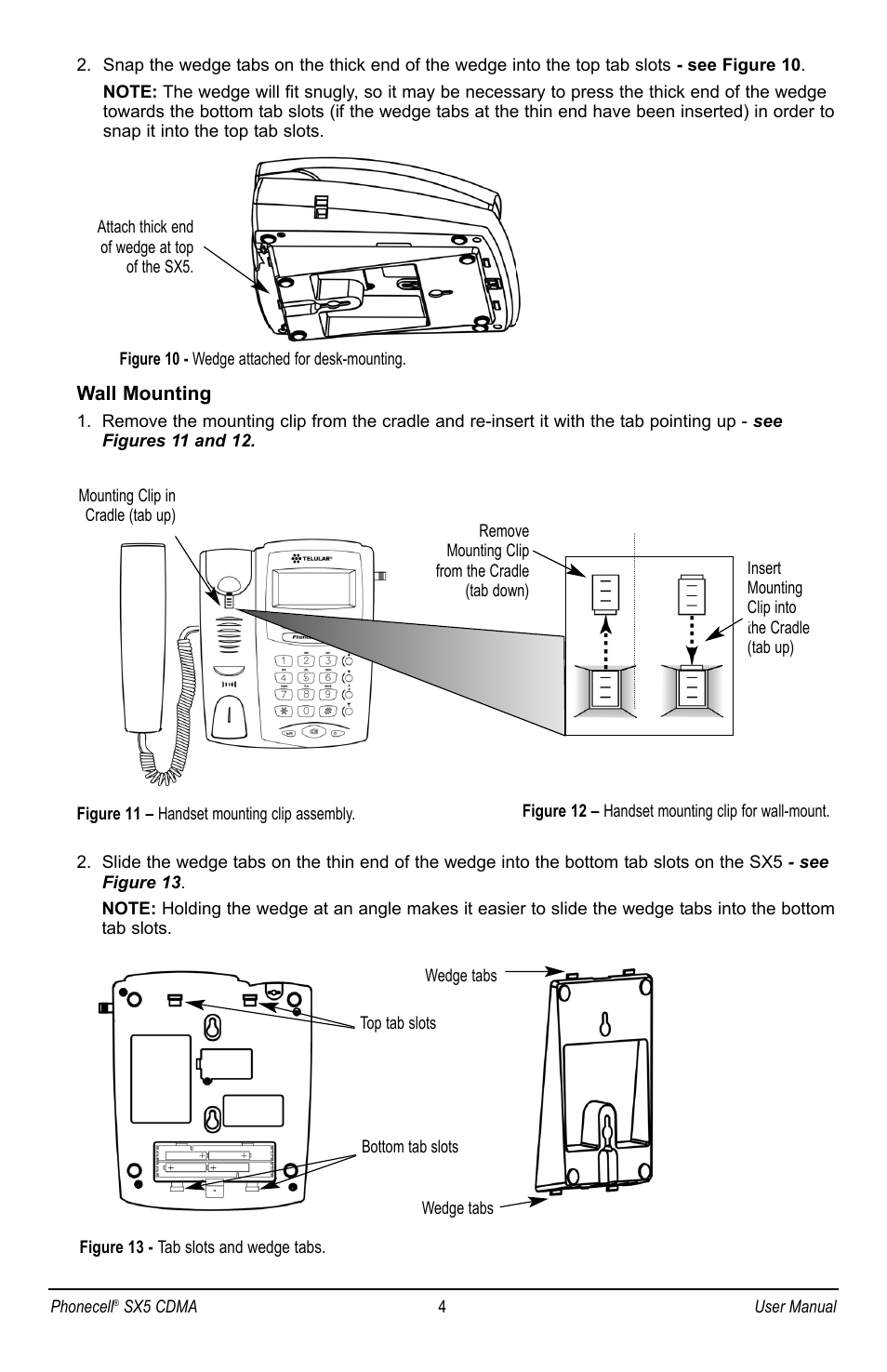 Telular SX5P CDMA2000 User Manual | Page 10 / 48