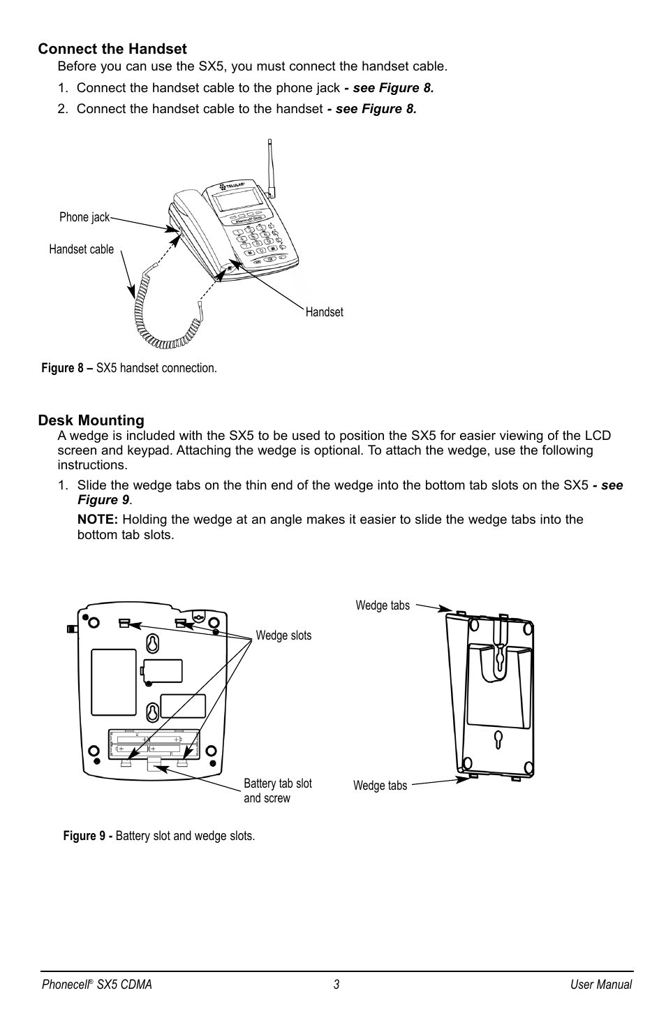 Telular SX5P CDMA2000 User Manual | Page 9 / 48