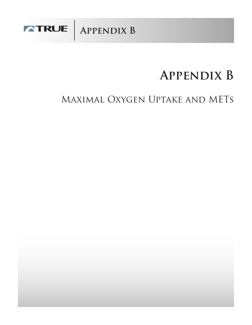 Appendix b | True Manufacturing Company ES9.0 User Manual | Page 80 / 94