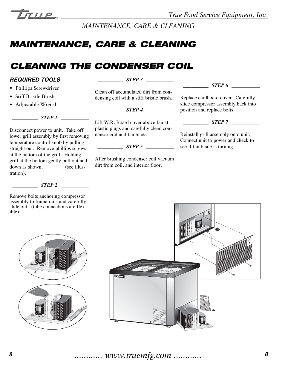 True Manufacturing Company THF-41FL User Manual | Page 10 / 14