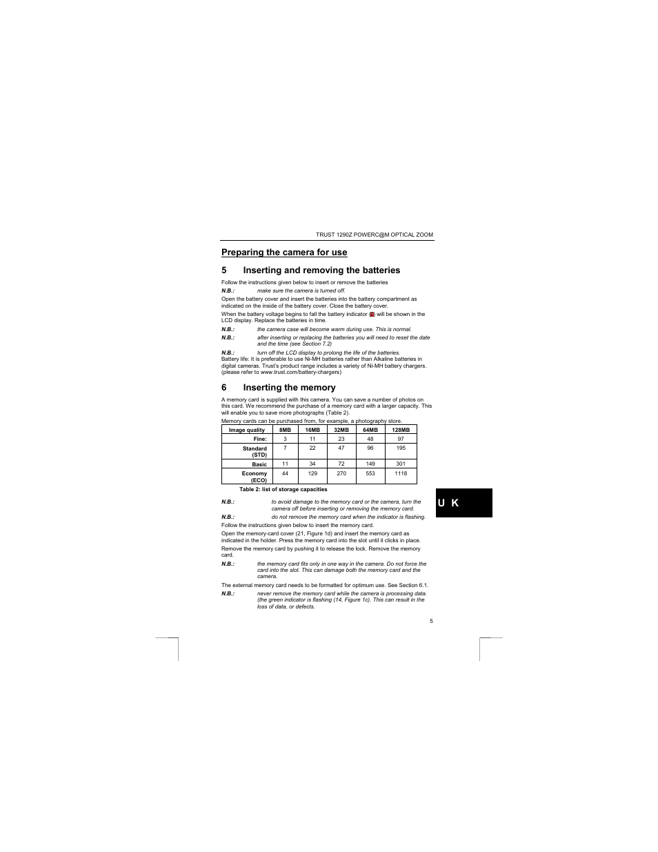 Trust Computer Products 1290Z User Manual | Page 9 / 25