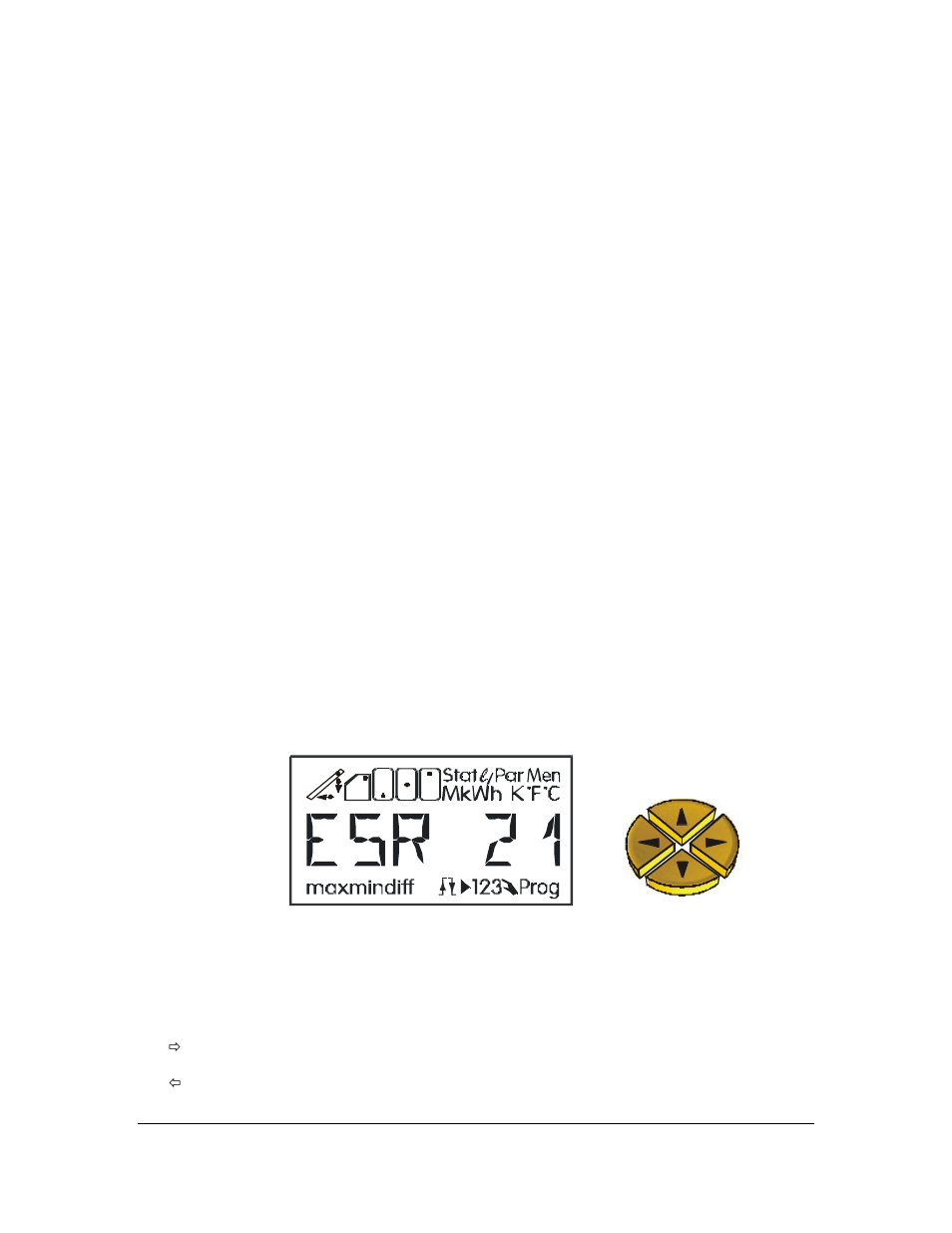 Operation of digital display | Thermo Products USDT 2004B User Manual | Page 6 / 15