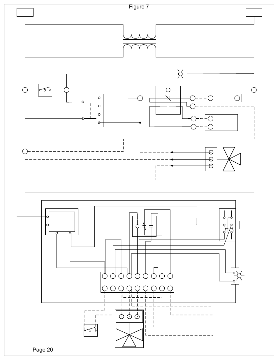 Figure 7 page 20 | Thermo Products COMBOMAX Models from 8 kW to 24 kW : 240 Volts ( single phase ) User Manual | Page 20 / 24