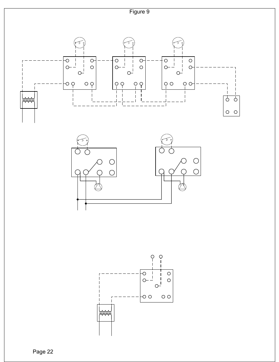 Figure 9 page 22 | Thermo Products COMBOMAX Models from 8 kW to 24 kW : 240 Volts ( single phase ) User Manual | Page 22 / 24