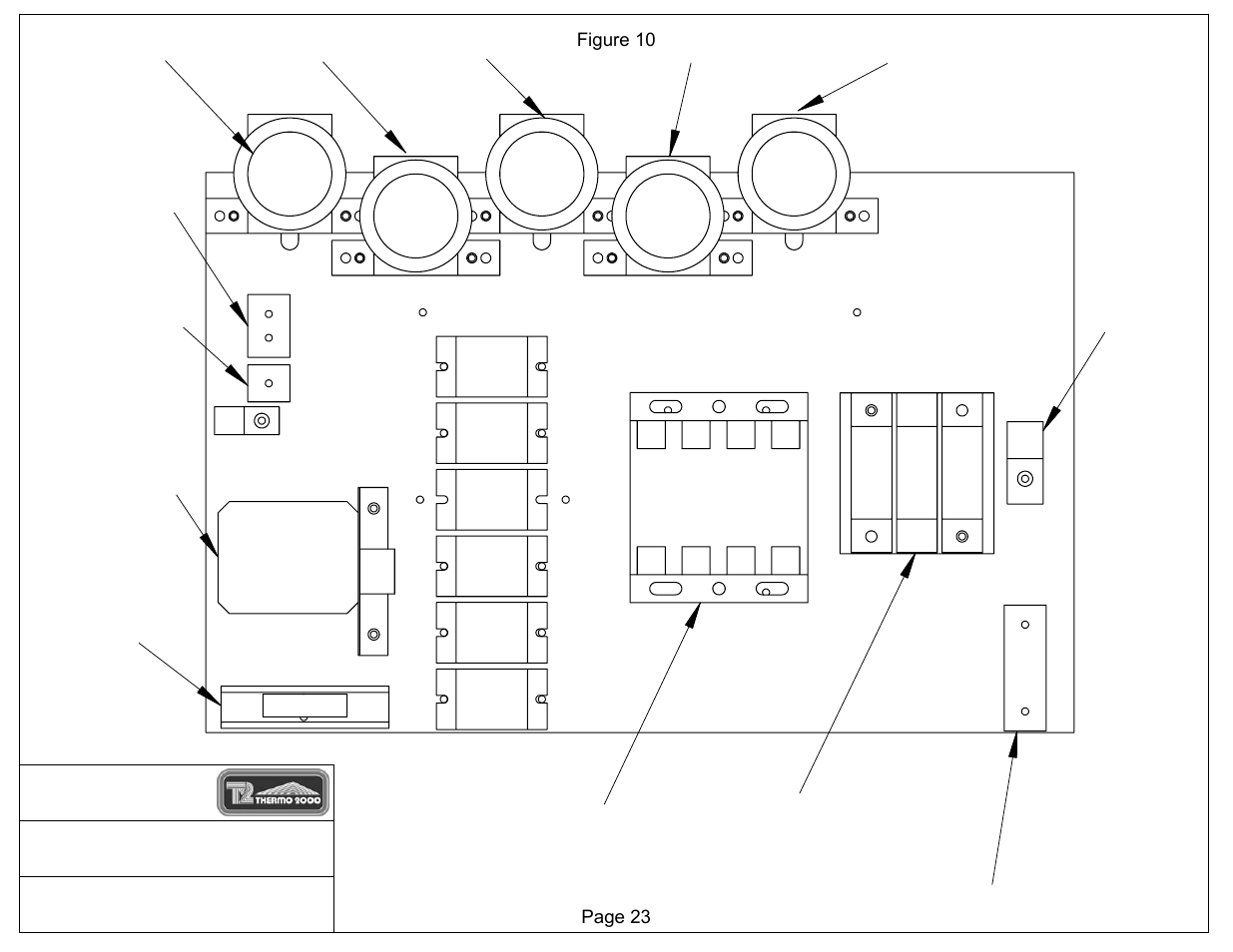 Figure 10 page 23 | Thermo Products COMBOMAX Models from 8 kW to 24 kW : 240 Volts ( single phase ) User Manual | Page 23 / 24