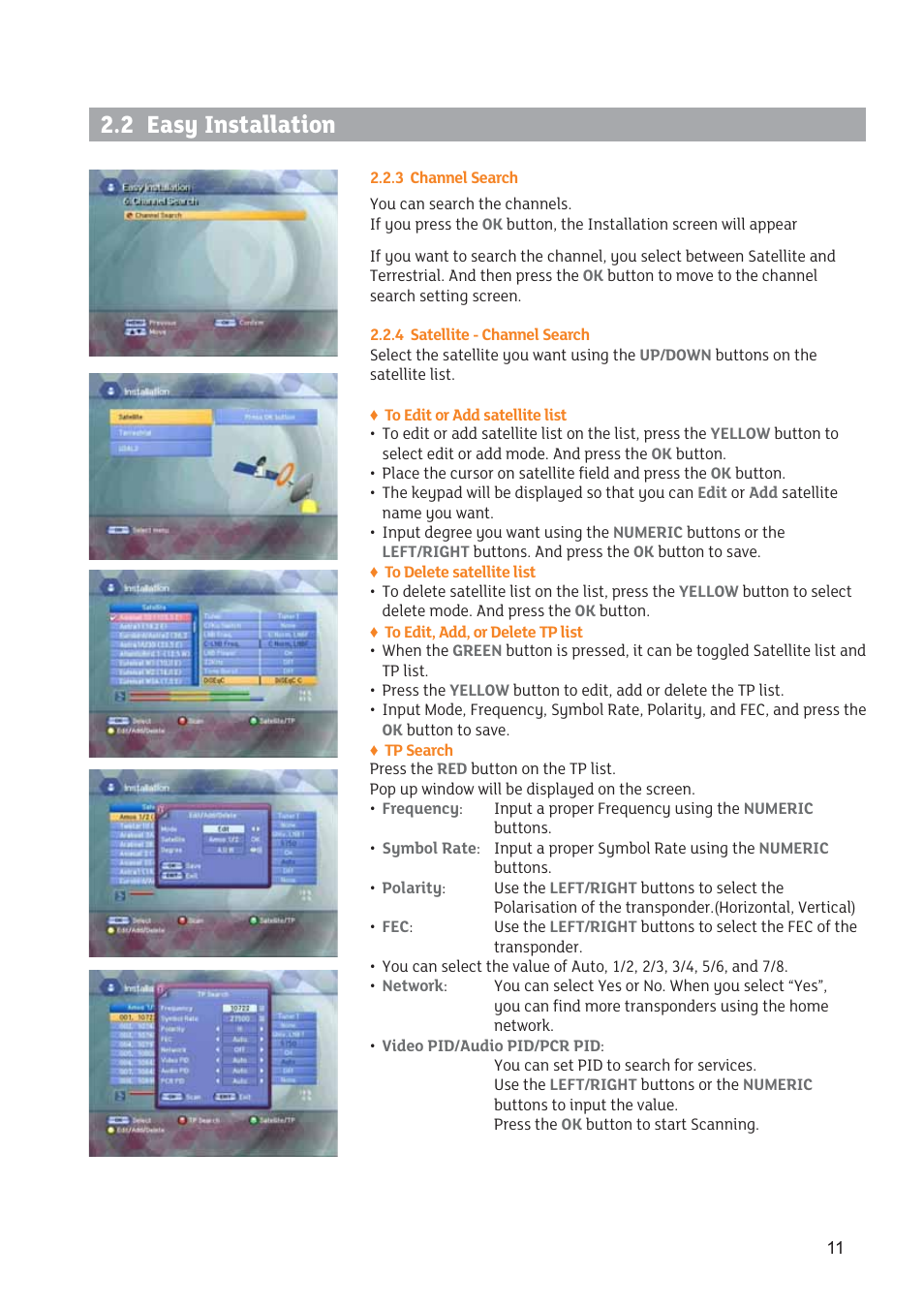 2 easy installation | Triax STR 333 User Manual | Page 11 / 36