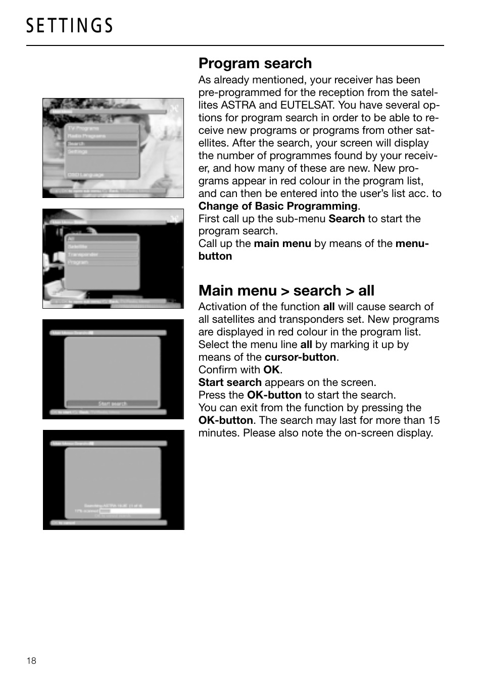 Triax DVB 63S User Manual | Page 18 / 40