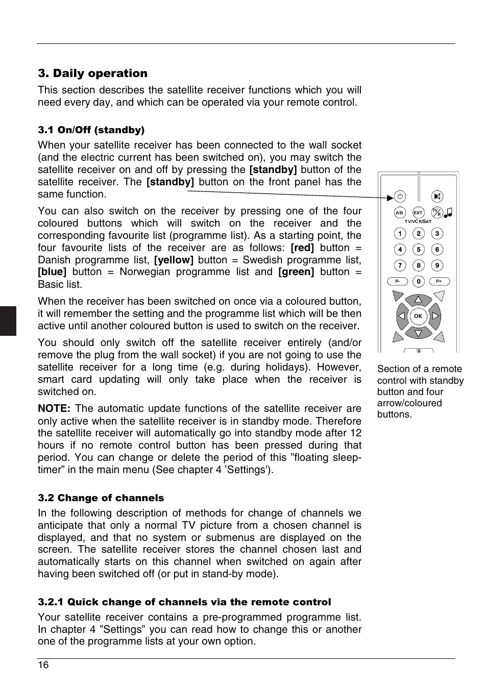 Triax dvb 75si, Dlo\rshudwlrq | Triax DVB 75SI User Manual | Page 16 / 28