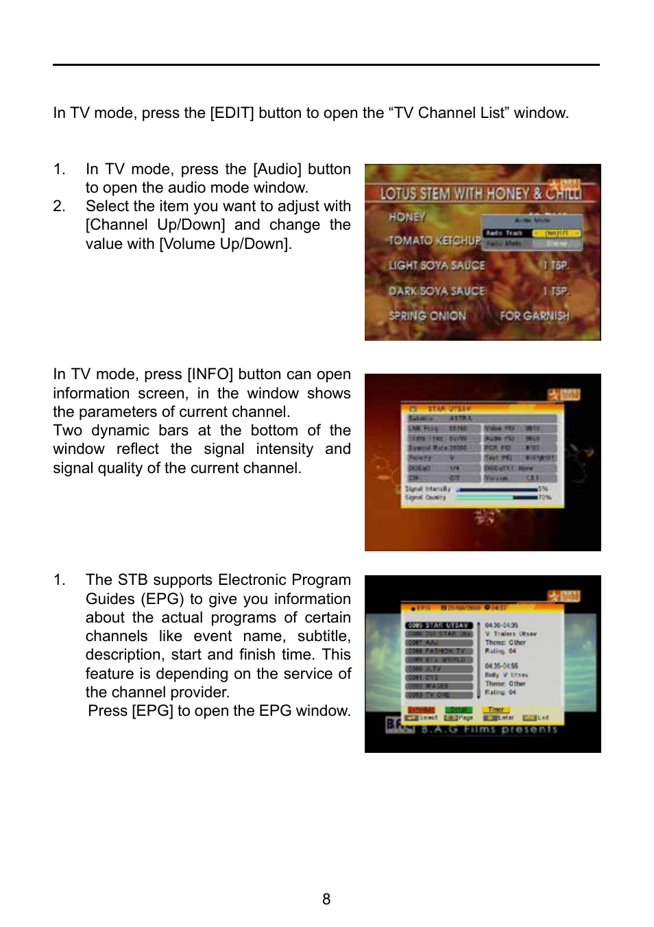 Triax TSR 1000 User Manual | Page 11 / 42