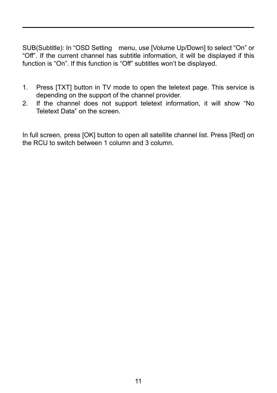 Triax TSR 1000 User Manual | Page 14 / 42
