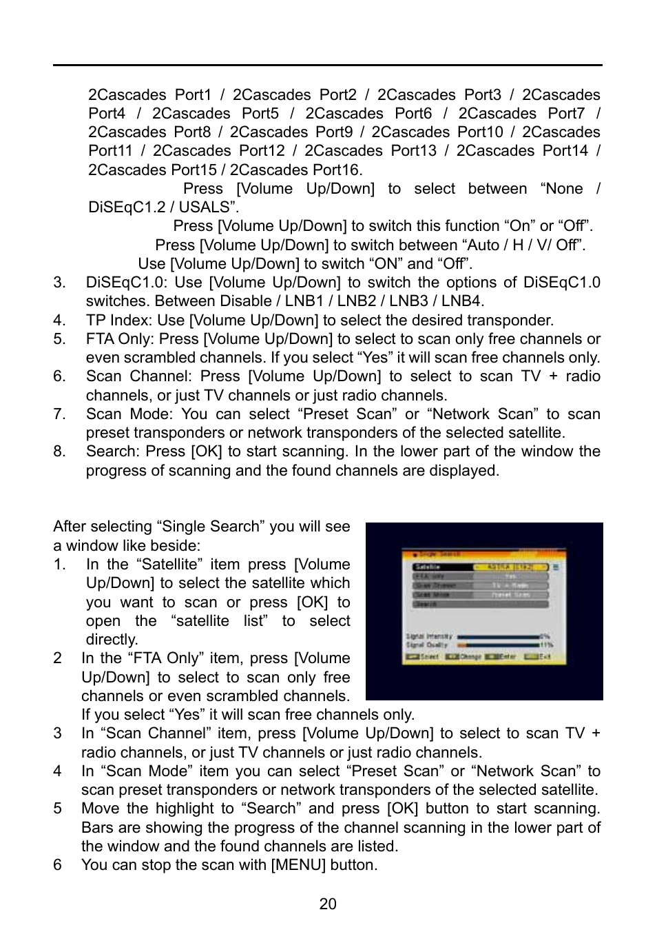 Triax TSR 1000 User Manual | Page 23 / 42