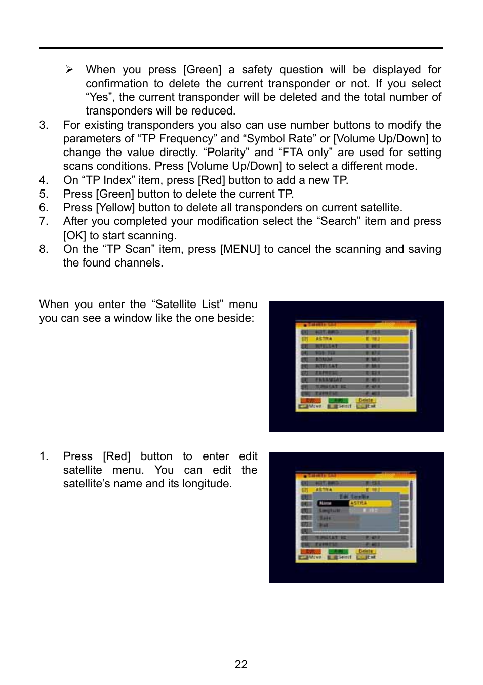 Triax TSR 1000 User Manual | Page 25 / 42