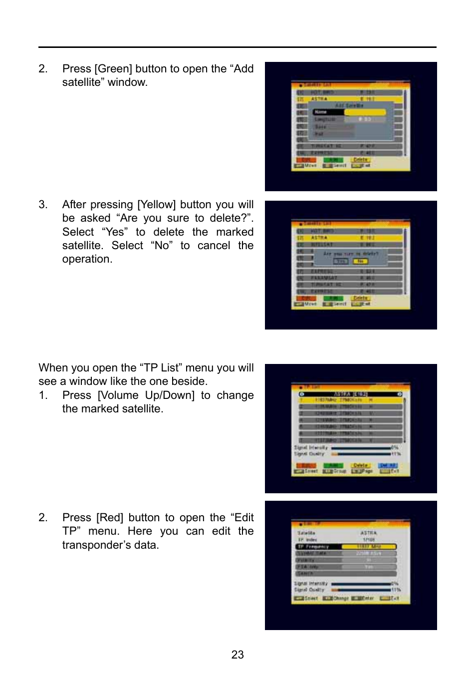 Triax TSR 1000 User Manual | Page 26 / 42