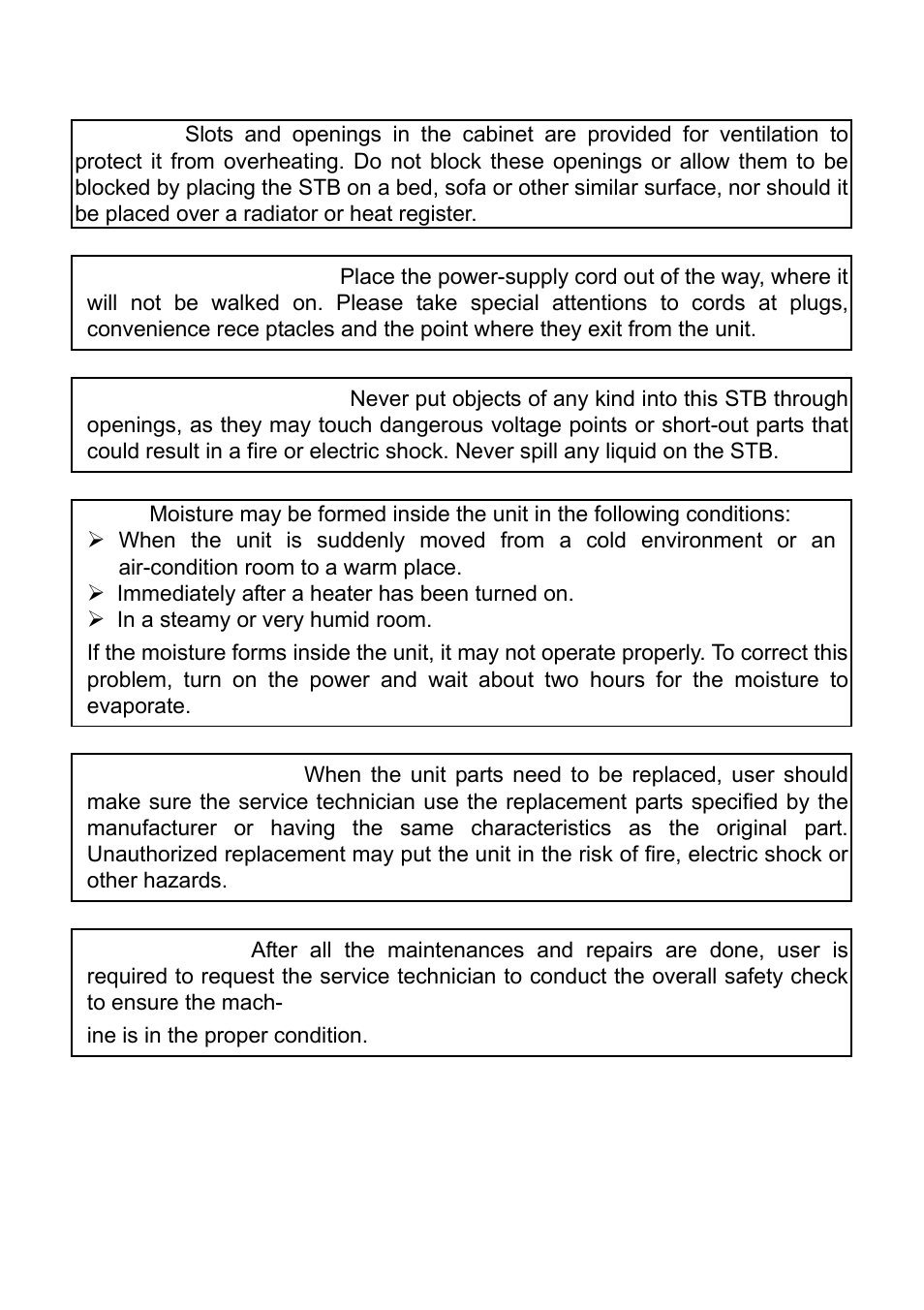Triax TSR 1000 User Manual | Page 3 / 42