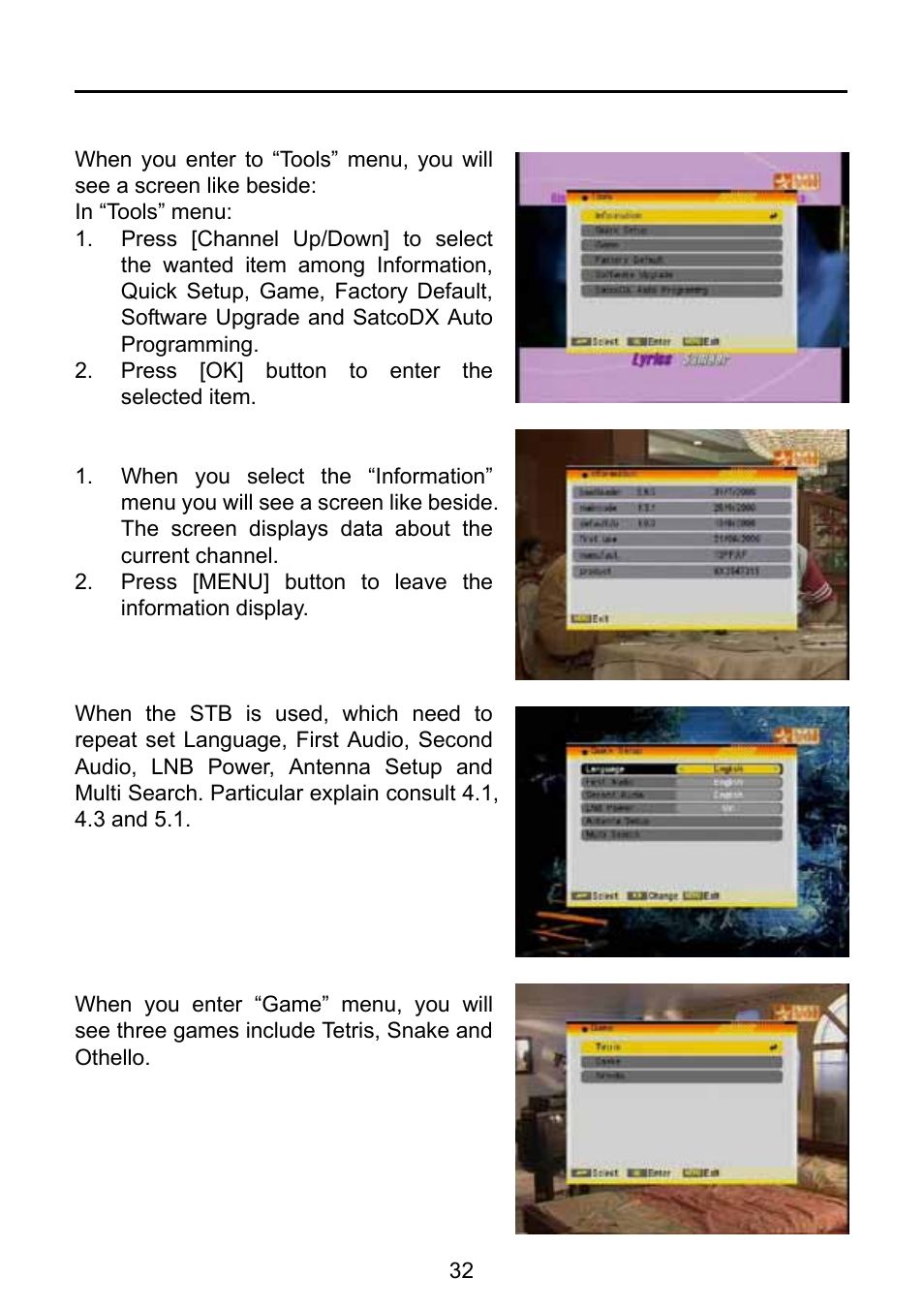 Triax TSR 1000 User Manual | Page 35 / 42