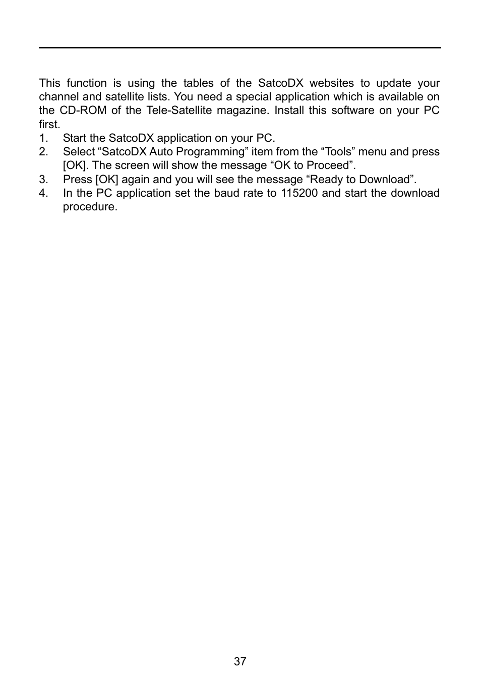 Triax TSR 1000 User Manual | Page 40 / 42