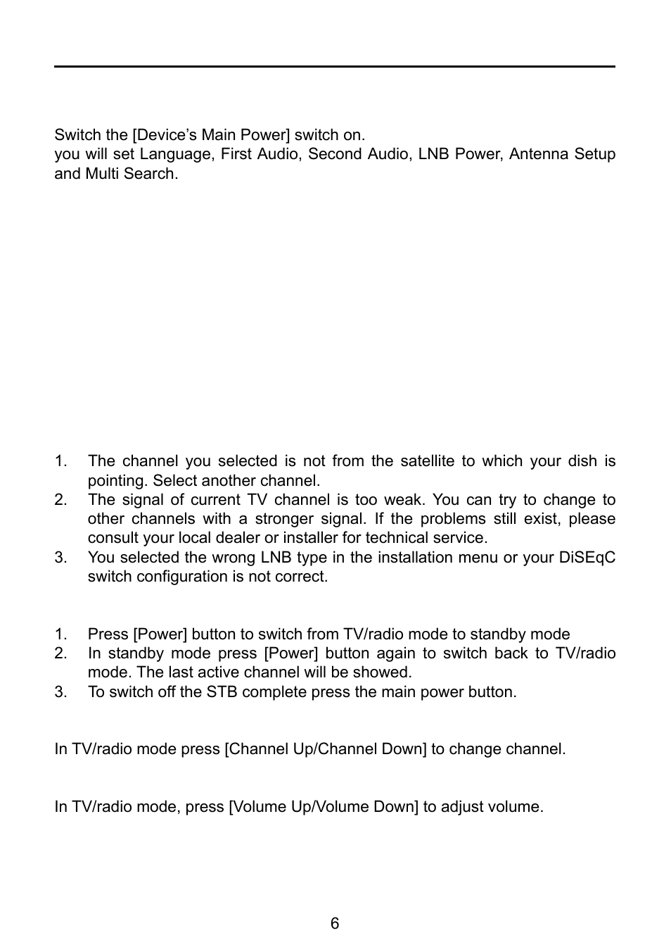 Triax TSR 1000 User Manual | Page 9 / 42