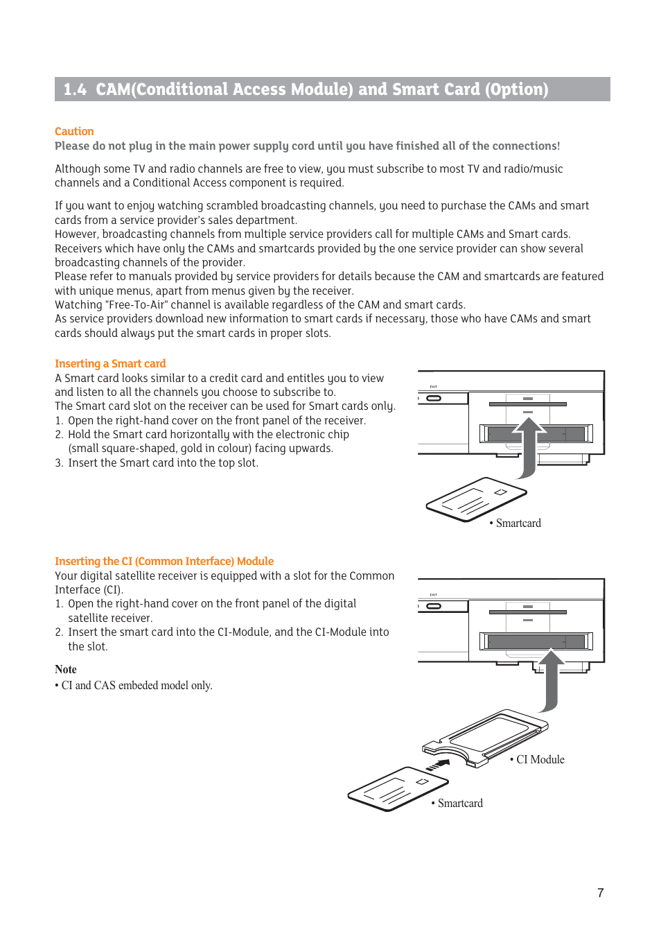 Triax SR 322 User Manual | Page 7 / 36