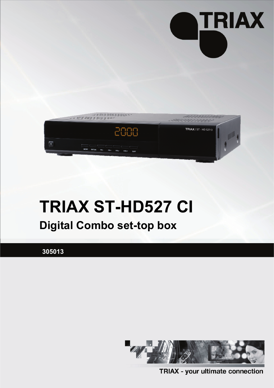 Triax ST-HD527CI User Manual | 24 pages