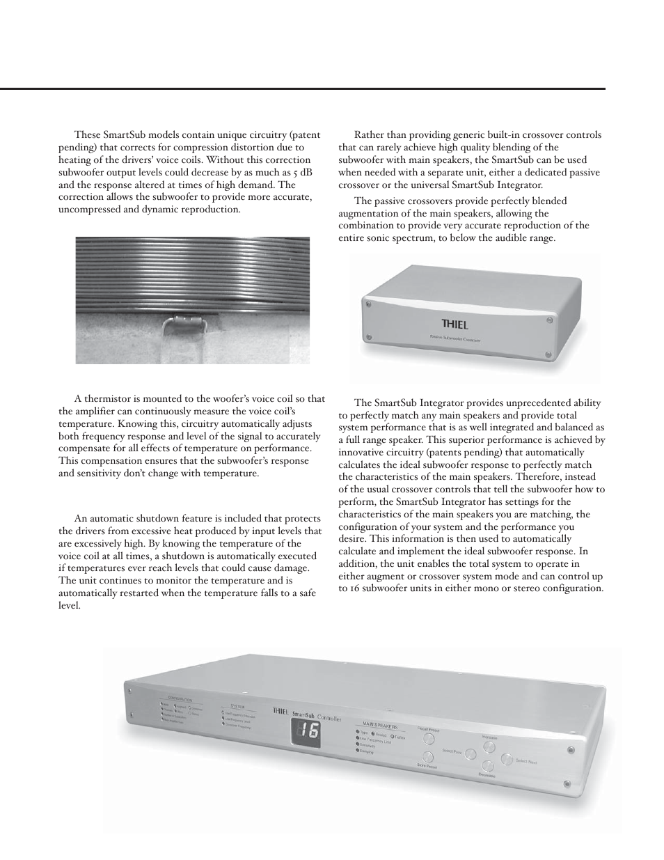 Thiel Audio Products SS3 User Manual | Page 5 / 16