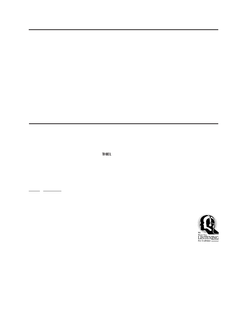 Thiel Audio Products CS3.7 User Manual | Page 10 / 12