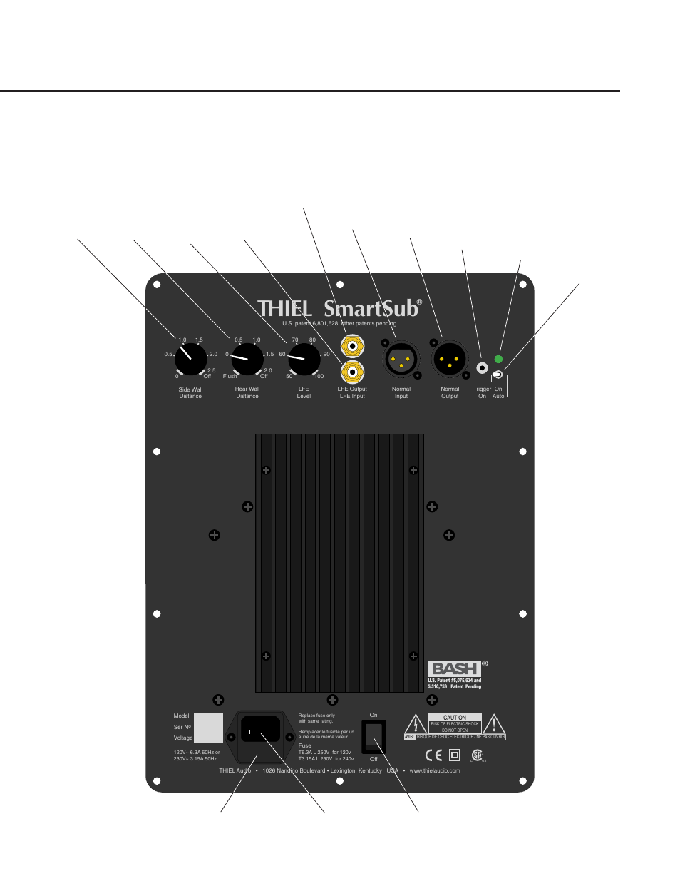 Thiel smartsub | Thiel Audio Products SS1 Subwoofer User Manual | Page 11 / 16