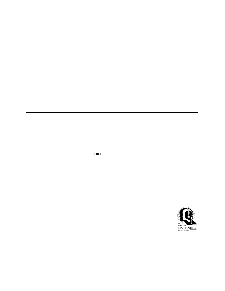 Thiel Audio Products CS7.2 User Manual | Page 10 / 12