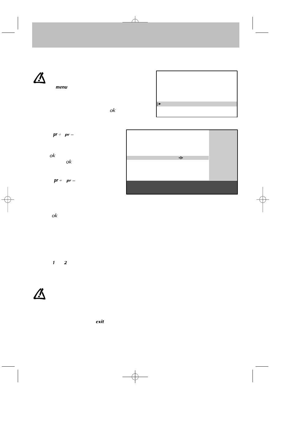 Programme organisation | Technicolor - Thomson 2 5 D G 2 1 U User Manual | Page 13 / 26