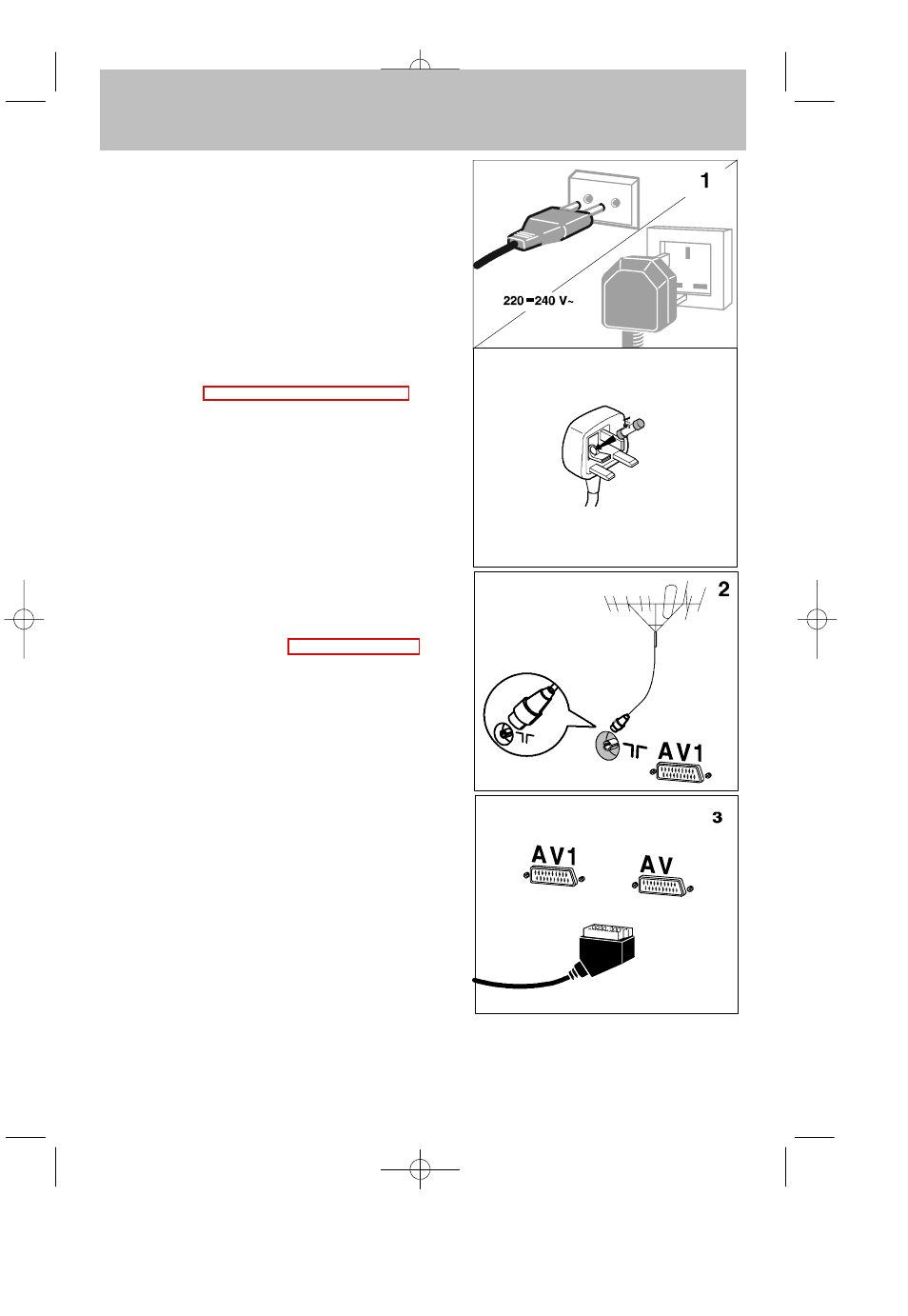 Basic connections | Technicolor - Thomson 2 5 D G 2 1 U User Manual | Page 5 / 26