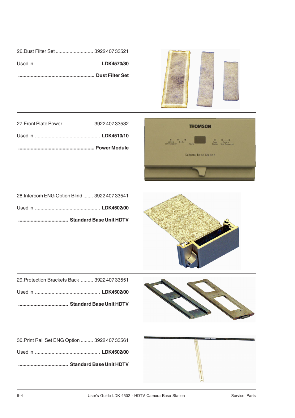 Technicolor - Thomson LDK 4502 User Manual | Page 64 / 66