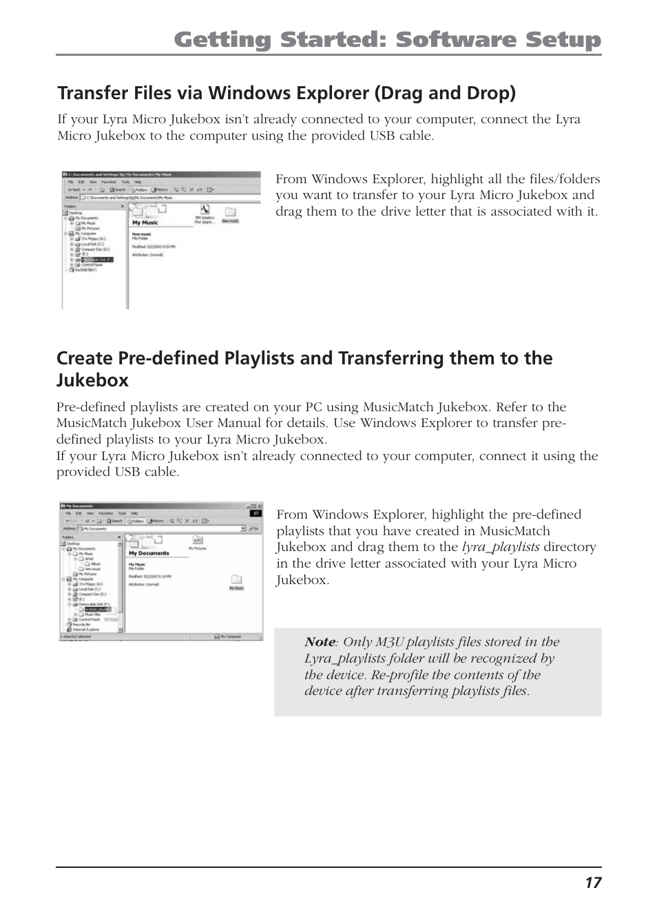 Getting started: software setup | Technicolor - Thomson Thomson Lyra PDP2810 User Manual | Page 17 / 50